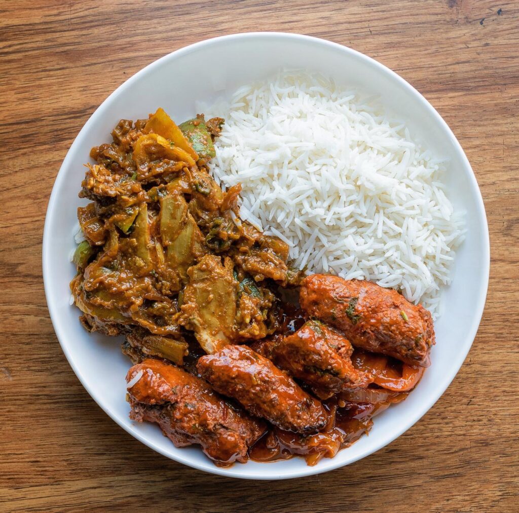 Chettinad House - chicken kadai, seekh kebab