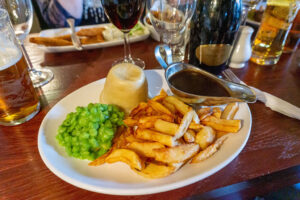 Babs yed - steak and kidney pudding