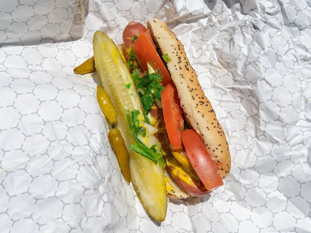 Bobby D's - Chicago style dog