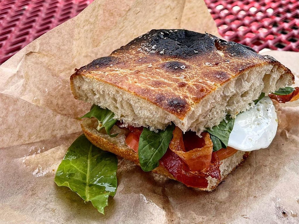 Central 9th Market - BLT with egg