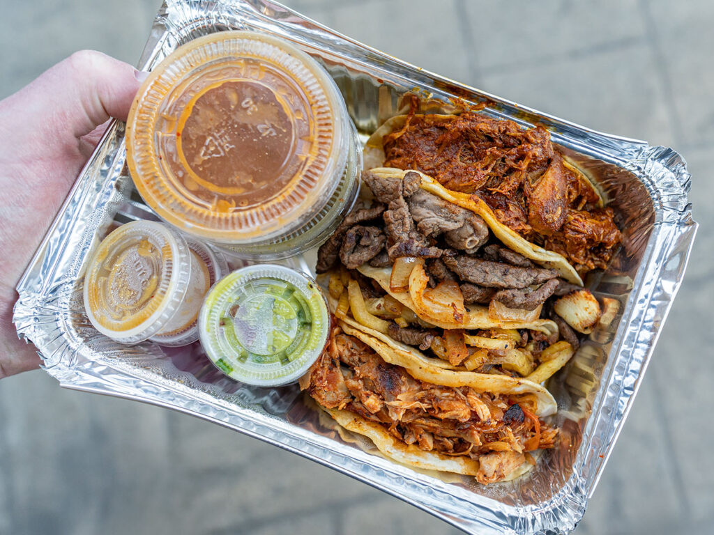 Del Barrio Cafe - takeout tacos