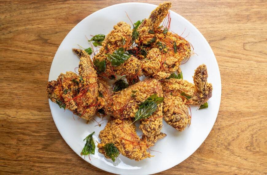 Drunken Kitchen - fried chicken wings