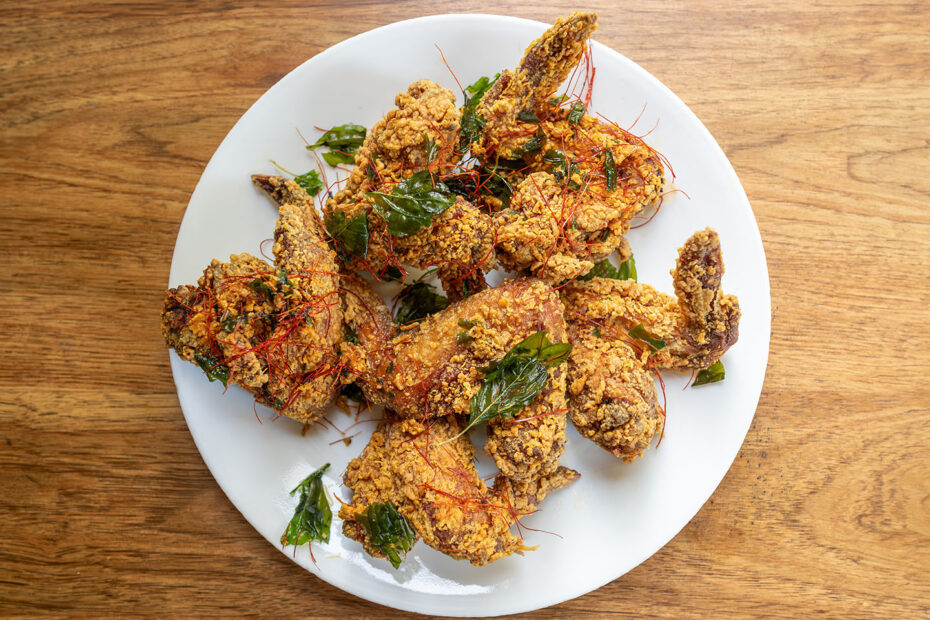 Drunken Kitchen - fried chicken wings