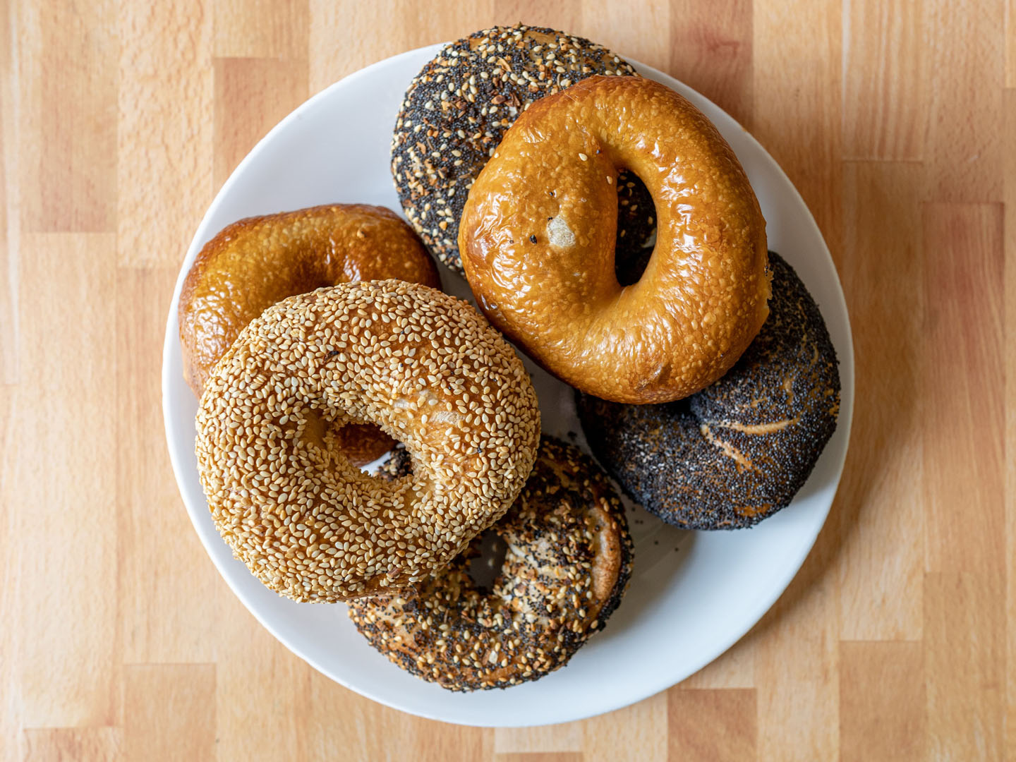 Baby's Bagels - various bagels