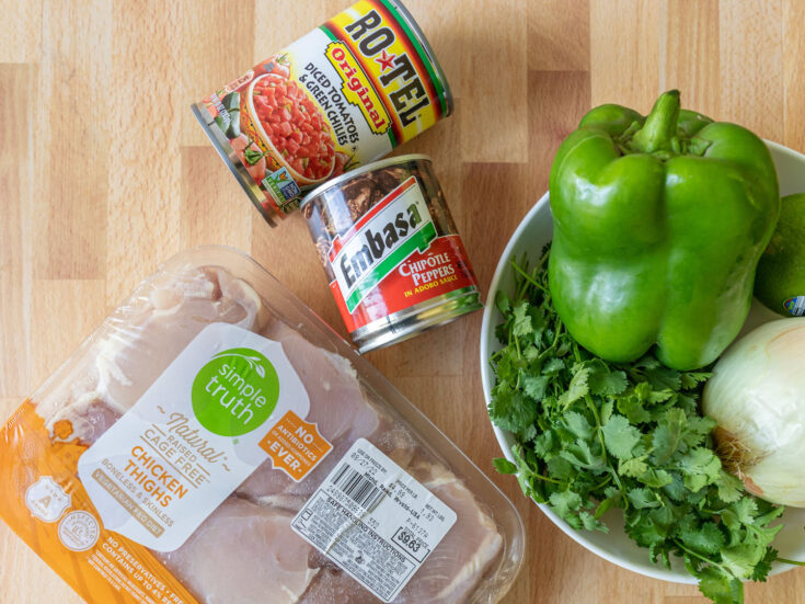 Tinga de pollo - ingredients