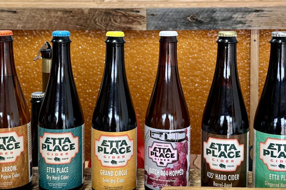 Etta Place Cider - cider line up (Heather L. King)