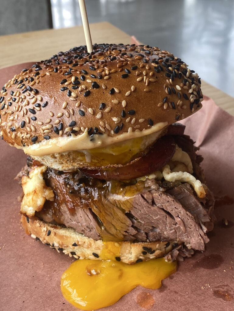 Hog & Tradition - brisket sandwich (Les Roka)