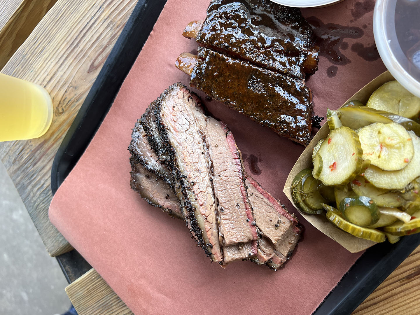 La BBQ - brisket, ribs, pickle