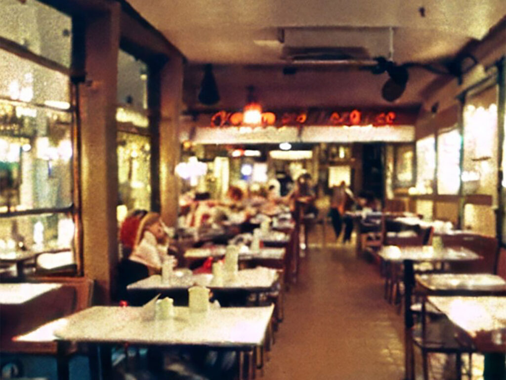 La Maison de la Gourmandise - interior during service