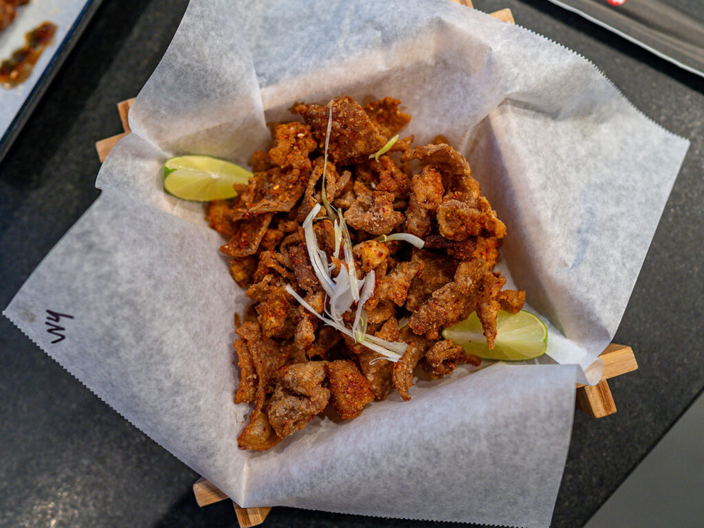 Matchstick Bar & Grill - salt and pepper chicken skins