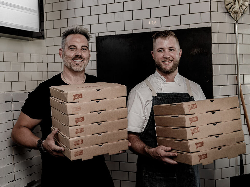 Michael McHenry and Ryan Nelson (South Side PIzza)