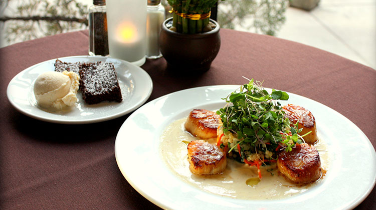 Oasis Cafe - soy scallops (Oasis Cafe)