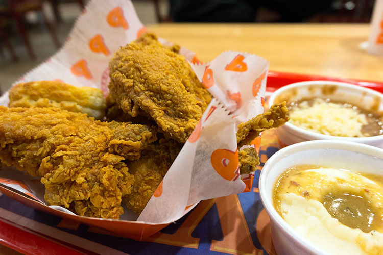 Popeyes Louisiana Kitchen - fried chicken