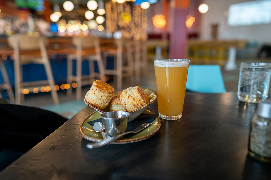 Punch Bowl Social - beer and biscuits, no more