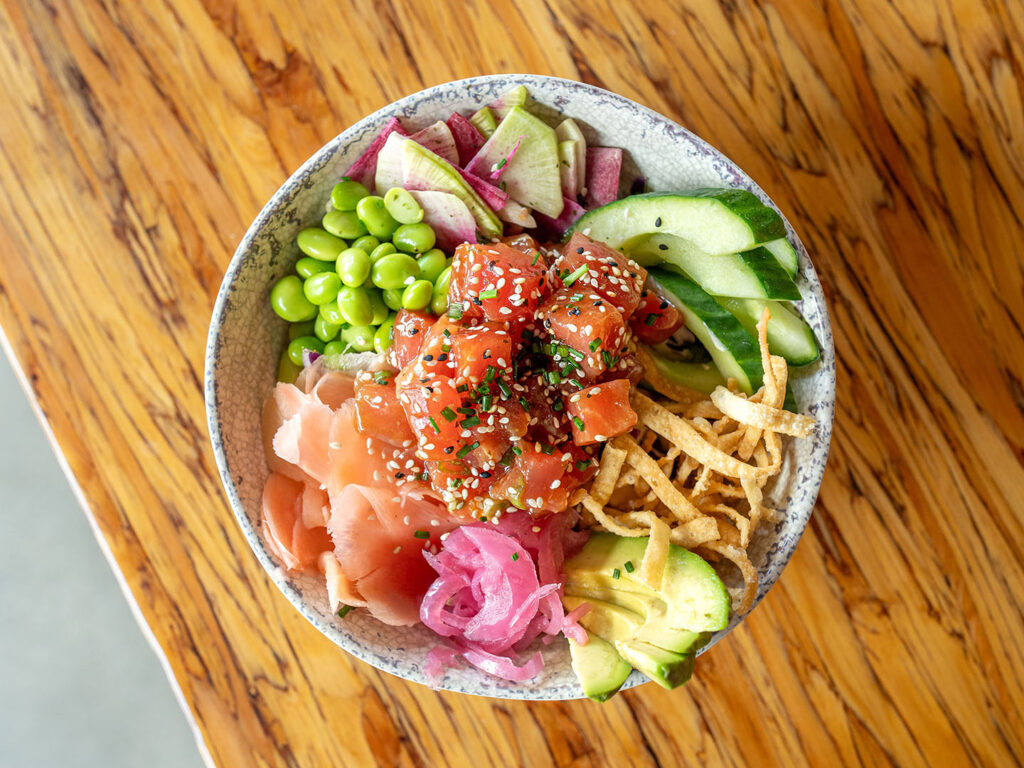 Slapfish - poke bowl with tuna