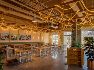 The Local Market + Bar - interior dining room