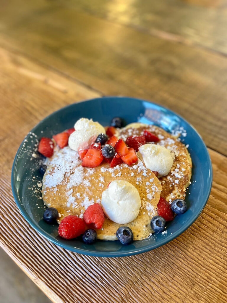 Trolley Cottage Cafe - pancakes